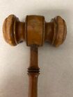 Vintage Wooden Gavel - Meetings   Judges   Auctioneers