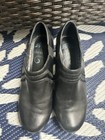 Dansko Black Leather Comfort Block Heel Pumps Shoes Women   s Size 38