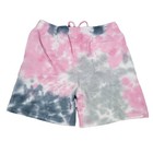 Cross Colours Pink Grey Tie Dye Sweat Shorts Leont Bell Missing Size M