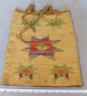 Antique Nez Perce Plateau Corn Husk Flat Bag Native American Woven C1900