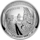 2019-p Apollo 11 50th Anniversary 5 Oz  0 999 Silver Dollar Proof W  Ogp Box Coa