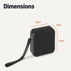 Amazon Basics Bluetooth Speaker Wireless  Ipx5 Waterproof  6 Hour Playtime   