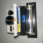Polaroid Sx-70 Onestep Instant Camera Film White Rainbow Stripe  Vintage