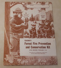 Vintage Smokey The Bear Ephemera Lot Teacher s Kit 1960s Forest Fire Prevention