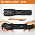 Tactical Flashlight Led 18650 Aaa Work Emergency Car Security Light With Holster