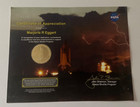 Nasa Issued Sfa Sts-132 Atlantis Mission Flown In Space Gold Seal On Certificate