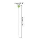 100pcs Sewing Pins 1 5 Inch Pearlized Ball Head Pins Straight Pin Green