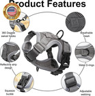Adjustable Cat Harness And Leash Set  Lightweight Reflective Escape Proof Pecher