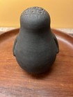 Vintage Bitossi Italy Penguin Aldo Londi Ceramic Red orange black Mcm 6   