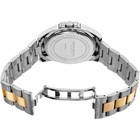 Akribos Ak948ttg Sunburst Dial Date Stainless Steel Bracelet Mens Watch