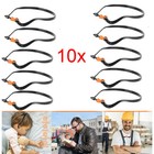 10pcs Reusable Ear Plugs U-bands Shooting Firing Range Hearing Noise Protection