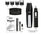 Wahl Nose Ear Sideburns Beard Hair Wet Dry Precision Blade Battery Trimmer