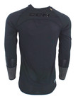Ccm Youth Cut Protection Baselayer Ls Top W  Wrist Guard  tlscp5b -black