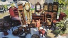 Vintage Huge Lot Of  Miniature Doll House Furniture