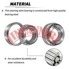 Steering Stem Bearing Seals Kit For Honda Atv Atc200x Atc250es Atc250r Atc350x