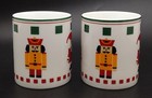 2 Rare Vintage Domostyle For Georges Briard Nutcracker Parade Mugs Made In Japan