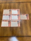 1966 Topps Batman Black Bat Card Lot  7  Vg