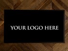 Personalised Bar Runner Mat - Your Own Logo - Pub  Beer Label  Bar Counter Mat