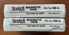 Vintage 3m Scotch Magnetic Tape 111 - 3    Reels 1 4  By 150  Sealed In Boxes