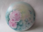 Vintage Limoges France Vanity 5 5 Inch Hand-painted Box Jewel trinket powder