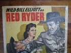 Original 1944 Sheriff Of Las Vegas Movie Poster Red Ryder Wild Bill Elliott