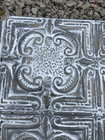 Antique Metal Tin Ceiling Tile 24    X 24  Salvaged Vintage 
