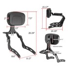 Mofun Adjustable Backrest For Indian Chief   Chief Bobber 2022-2026
