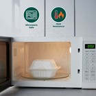 75 150 Pcs Disposable Clamshell Compostable Paper Takeout Boxes-6 8 9  - Fpn