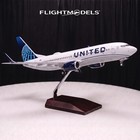 Boeing 737 United Airlines Diecast Model Plane 47cm 19 Inch Display Aircraft