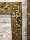 Pair Large Antique Arts   Crafts Picture Frames - Gilt gesso wood
