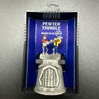 Three Vintage Pewter Thimbles In Original Cases