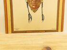 Vintage Indian Photo Picture Man Short Man Glacier National Parl Winold Reiss