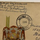 1942 Us Army Censored Cachet Cover 369th Sent To Washington Dc  Signed