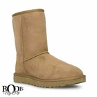 Ugg Classic Short Ii Chestnut Suede Sheepskin Waterproof Womens Boots Us 9 New
