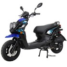 X-pro Lanai 150cc Moped Scooter With 12  Aluminum Wheels  Electric kick Start