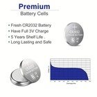 New 5-10 Pack  Lithium Battery 3v Cr2032 Br2032 Dl2032 Remote Button Cell Watch