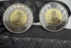 Lot Of 2 Canada 2026  2 Toonie 50 Years Of Cn Toronto Color   Non-color Bu