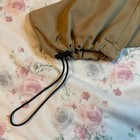 Men s Tan Cargo Pants Size L 36  Waist Adjustable Drawstring Utility Streetwear