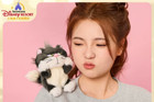 Disney Authentic 2024 Lucifer Cat Mini Pal Shoulder Plush Shanghai Disneyland