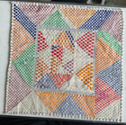 Vintage  Ethic Fabric From Hazarajat In Central Afghanistan 10 X 11