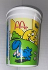 Vintage 1990 Ronald Mcdonalds Good Morning Plastic Cup Blue Bunny Bird Clown