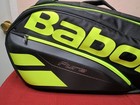 Babolat Pure Play 12 Tennis Racquet Bag Green Backpack Isothermal Compartment
