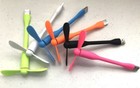 Usb Power Cooling Mini Fan Travel Laptop Keyboard Computer Pc Desk Flexible 