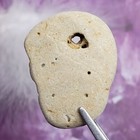Holey Hag Stone Natural Surf Tumbled Beach Rock Wishing Good Luck Fairy  1458