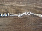 Native American Sterling Silver Navajo Pearl 28  Necklace - Jake