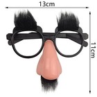 10pcs Disguise Glasses With Funny Nose For Halloween And Birthday Parties