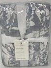 New Pottery Barn Layla Palm King Duvet Cover  blue 