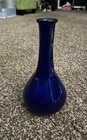 Perfect Cobalt Blue N  Wapler  New York Barber s Bottle- 1890s