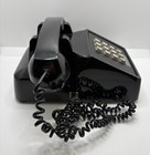 Itt Touch Tone Corded Land Line Phone Black Push Button