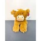 Keeleco Highland Cow Plush 10  Soft Cuddly Toy New With Tags